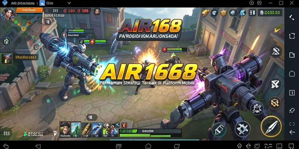 Tampilan gameplay <strong>AIR168</strong> yang menonjolkan strategi dan kerjasama.