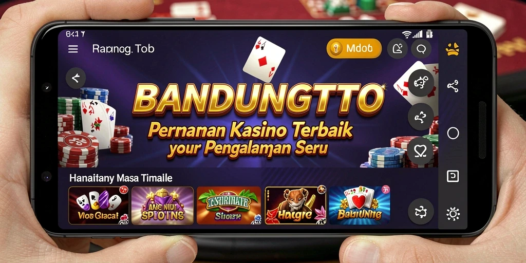 Screenshot BANDUNGTOTO menampilkan gameplay Kasino yang menarik dan penuh aksi.