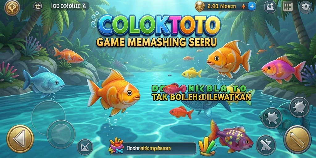 Tangkapan ikan di COLOKTOTO dengan pemandangan alam yang menakjubkan.