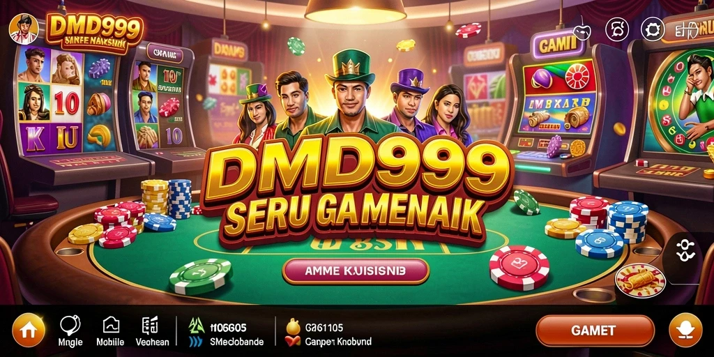 Tampilan gameplay Kasino DMD999 yang seru dan interaktif.
