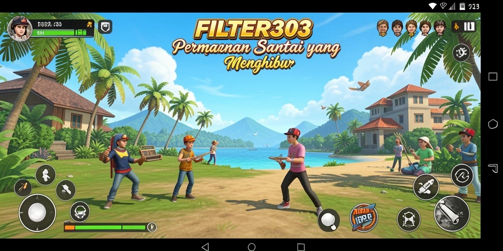Screenshot gameplay FILTER303 di mana pemain menikmati tantangan Casual.