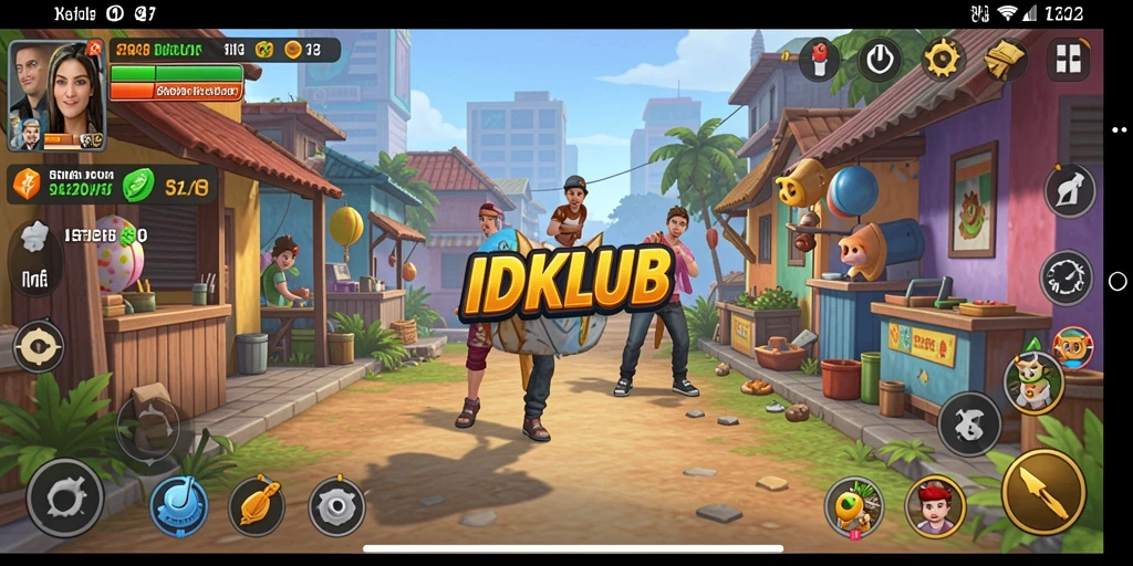Tampilan gameplay <strong>IDKLUB</strong> yang menakjubkan dan interaktif.