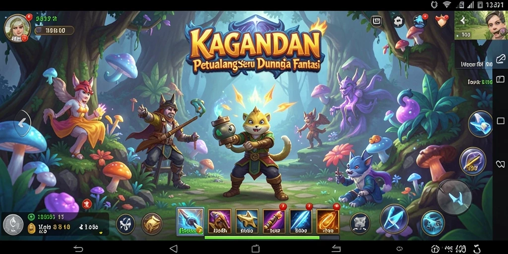 Tampilan gameplay KAGANDAN dengan aksi petualangan seru.
