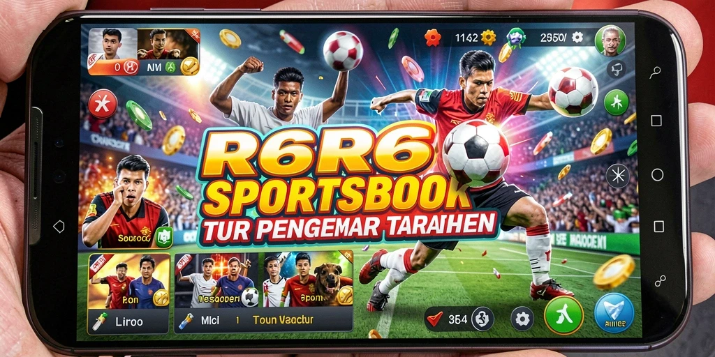 Tampilan screenshot R6R6 yang menampilkan fitur taruhan yang menarik.