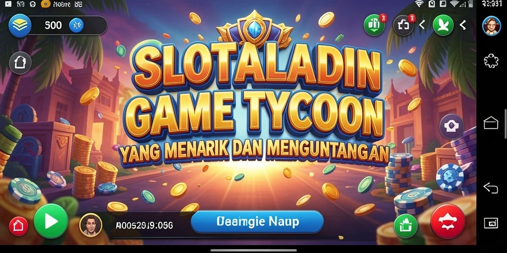 Tampilan gameplay menarik di SLOTALADIN yang menantang.