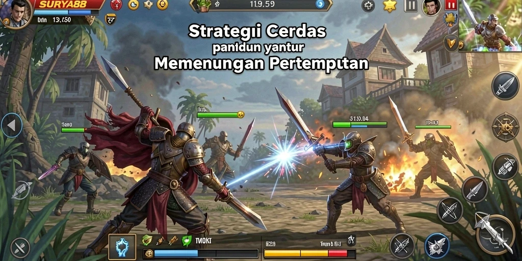 Gameplay seru dengan strategi yang menantang di SURYA88.